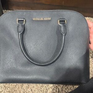 Michael Kors Black Satchel Bag